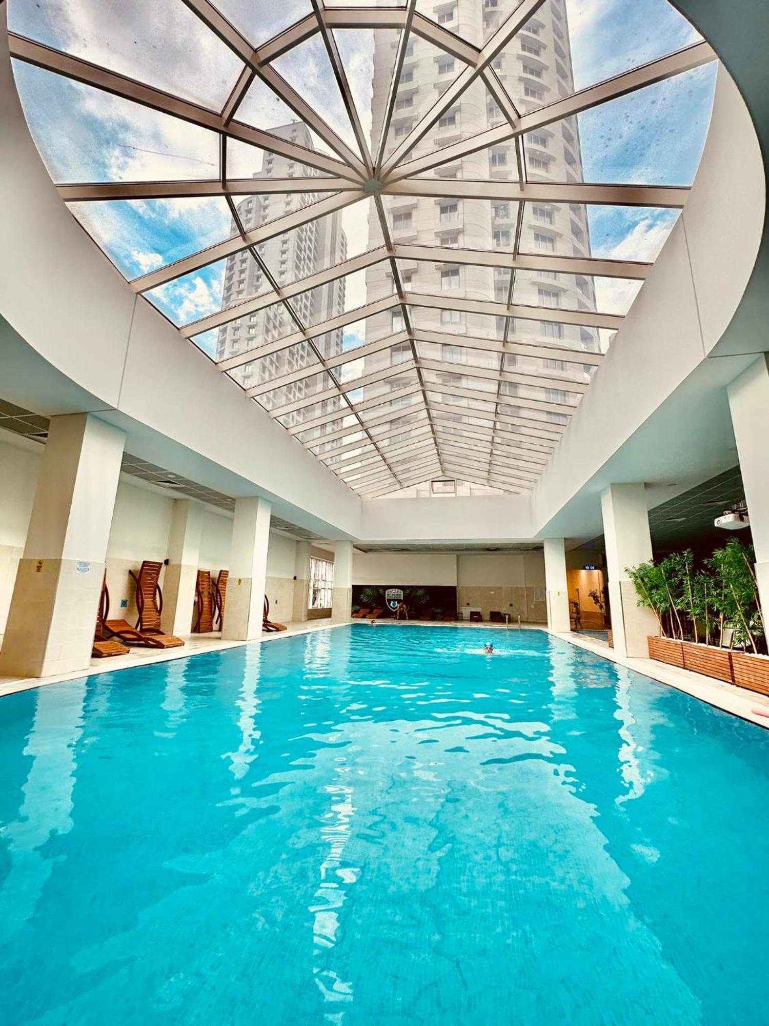 Skopje Sky City 19Th Floor Twin & 12Th Floor & 25Th & 33 Floor Apartments & With Pool & Spa & Gym & Parking Included In Price 외부 사진