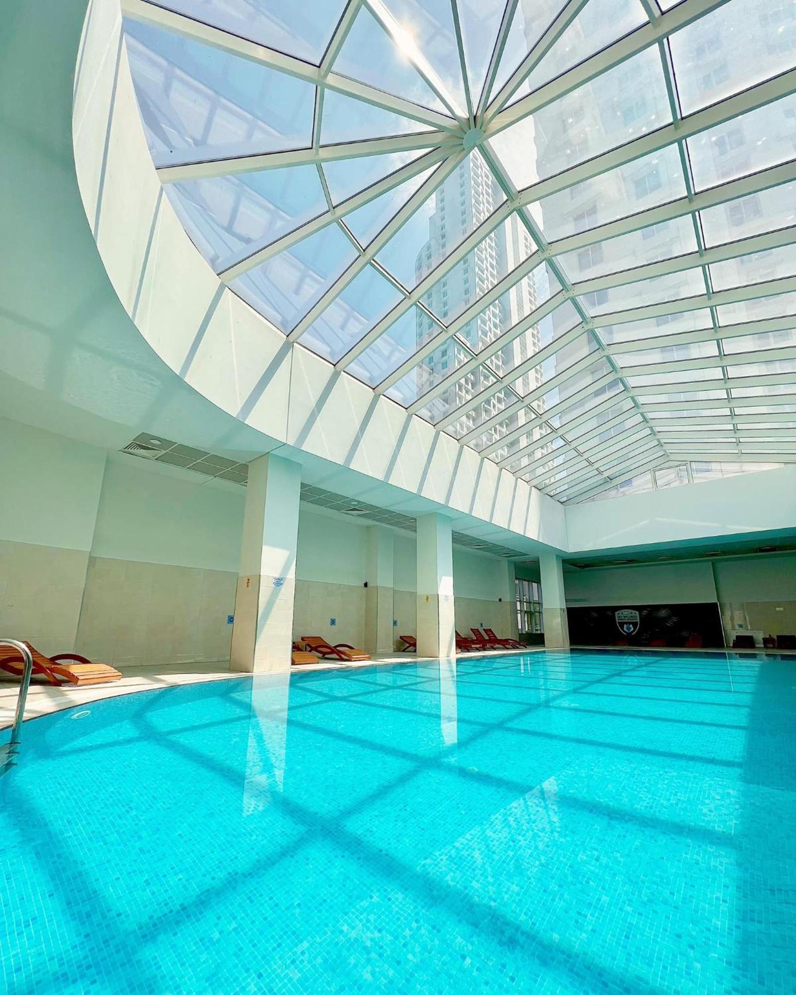Skopje Sky City 19Th Floor Twin & 12Th Floor & 25Th & 33 Floor Apartments & With Pool & Spa & Gym & Parking Included In Price 외부 사진