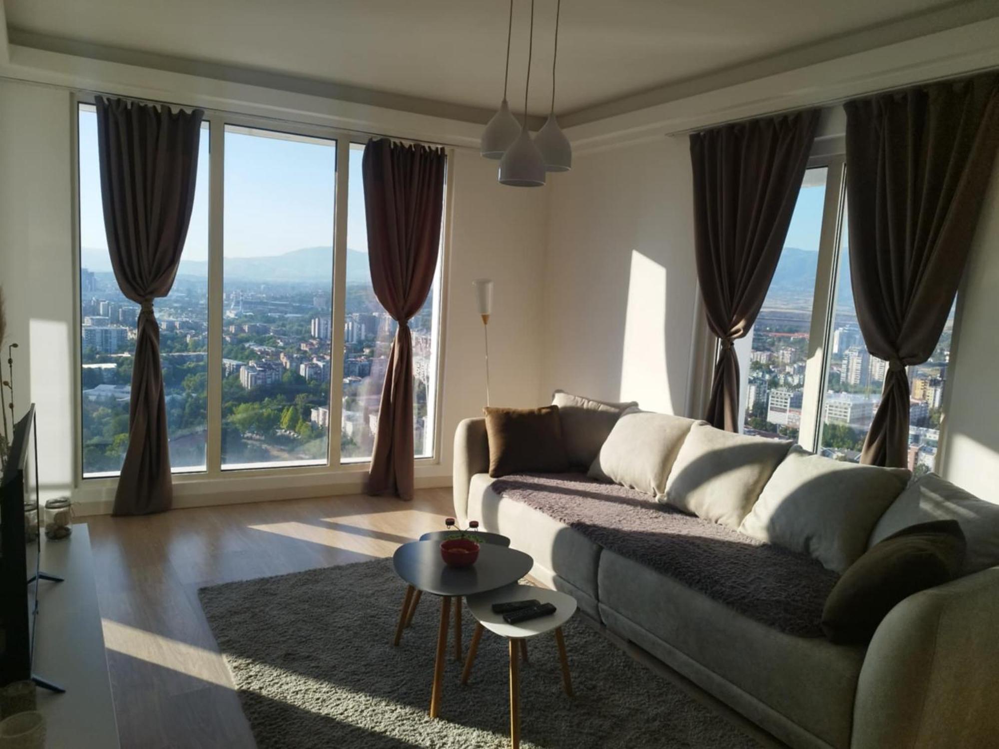 Skopje Sky City 19Th Floor Twin & 12Th Floor & 25Th & 33 Floor Apartments & With Pool & Spa & Gym & Parking Included In Price 외부 사진